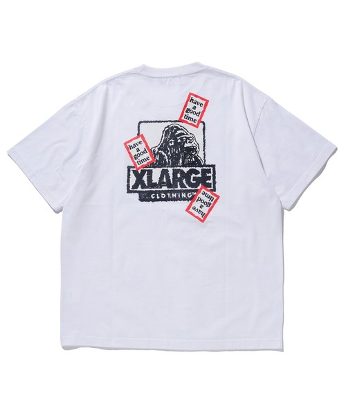 「XLARGE」 半袖Tシャツ X-LARGE ホワイト メンズ_画像4