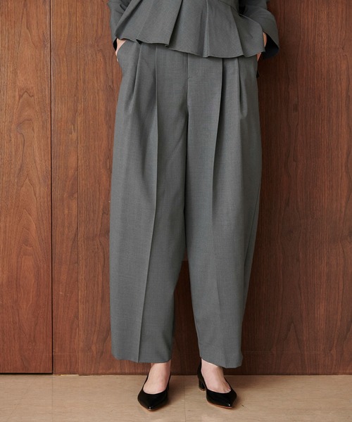 「N.O.R.C」 パンツ M チャコール レディース_画像3