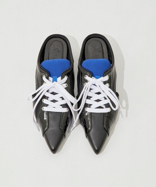 「A + TOKYO」 シューズ 1 ブラック レディース_画像2