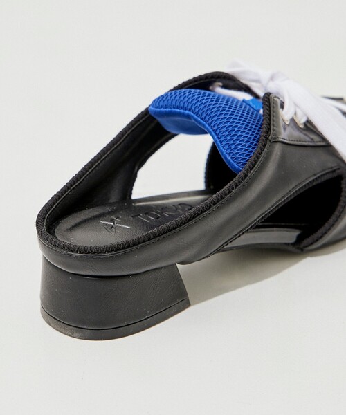 「A + TOKYO」 シューズ 1 ブラック レディース_画像9