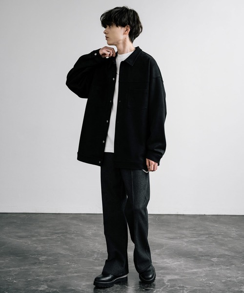 「Rocky Monroe」 ジャケット M チャコール メンズ_画像5