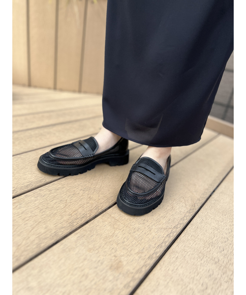 「MOHI」 シューズ 35 ブラック レディース_画像4