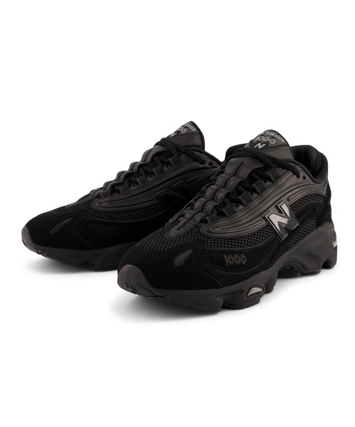 「New Balance」 ローカットスニーカー 28.0cm ブラック メンズ_画像6