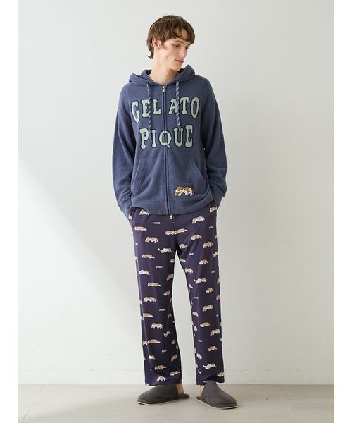 gelato pique（ジェラートピケ） パジャマ 「HOMME」エアリーモコ