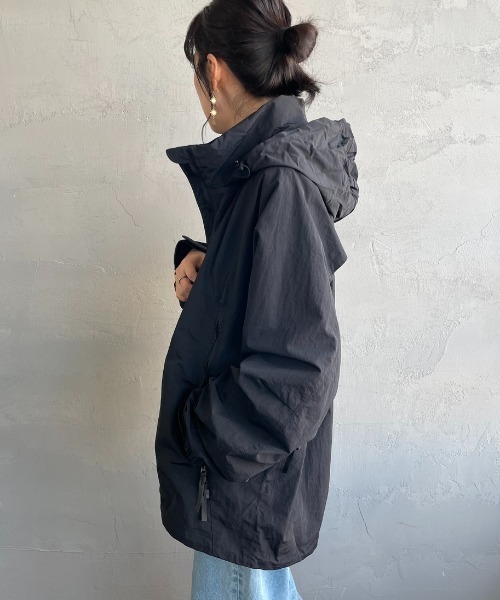 「+phenix」 ナイロンブルゾン M ブラック メンズ_画像3