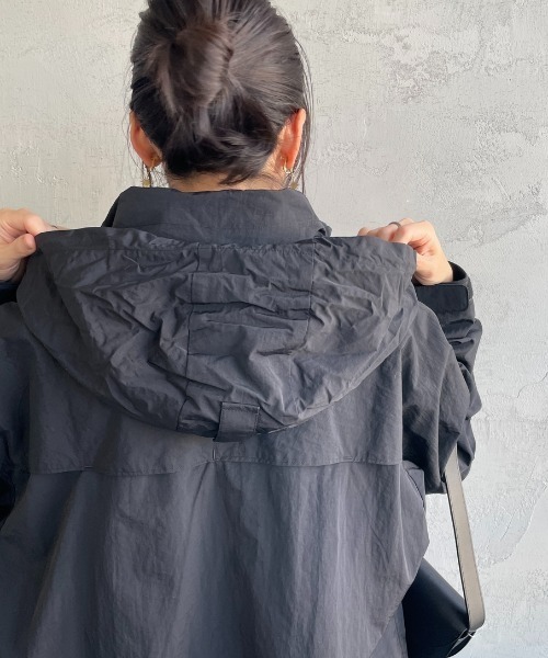 「+phenix」 ナイロンブルゾン M ブラック メンズ_画像5