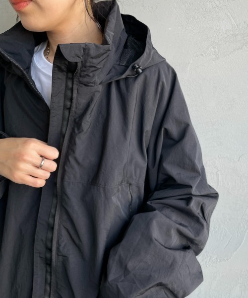 「+phenix」 ナイロンブルゾン M ブラック メンズ_画像6