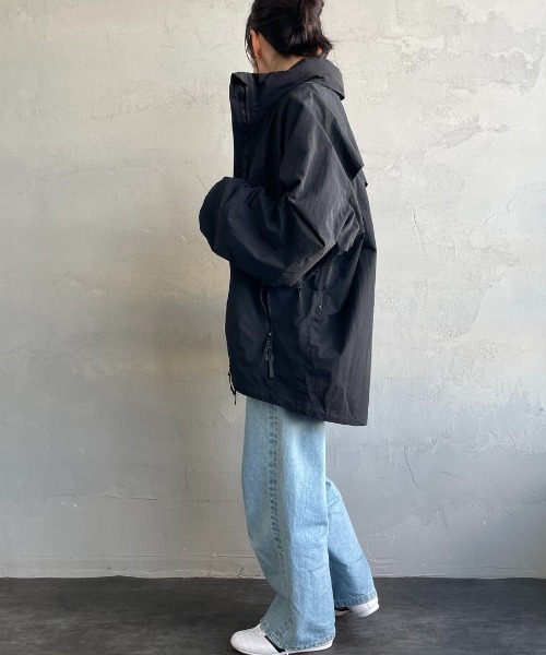 「+phenix」 ナイロンブルゾン M ブラック メンズ_画像9