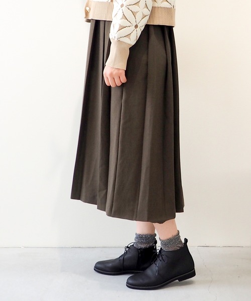 「ENあしながおじさん」 ショートブーツ 24.5cm チョコ レディース_画像4