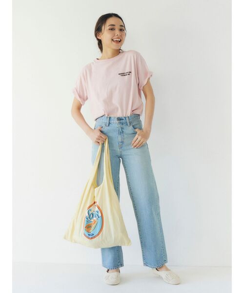 Ungrid（アングリッド） tシャツ 半袖 カラーエンブロイダリーTee