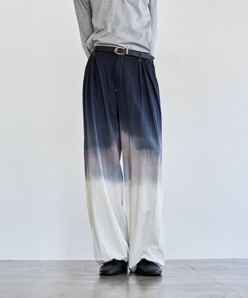 HARE（ハレ） ワイドパンツ パンツ Dip Dyeワイドパンツ(HARE) メンズ