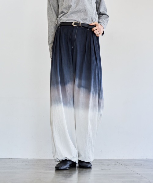 HARE（ハレ） ワイドパンツ パンツ Dip Dyeワイドパンツ(HARE) メンズ