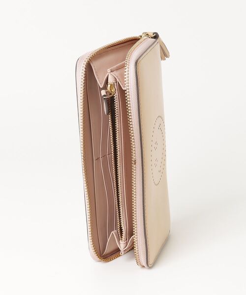 【新品・完売カラー】Anya Hindmarch チャビー 長財布 ベージュ アニヤ・ハインドマーチ ラウンドファスナー長財布 レディース Anya