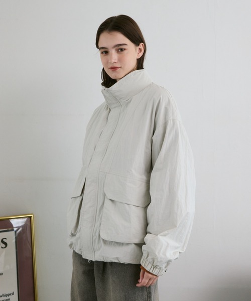 「flaner」 マウンテンパーカー MEDIUM オレンジ レディース_画像8