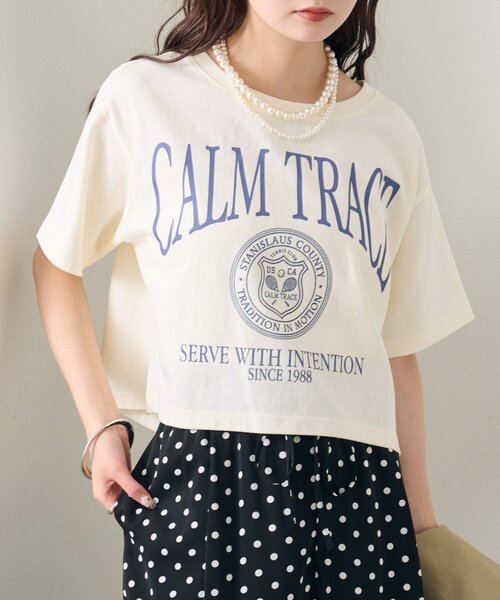 mystic（ミスティック） tシャツ 半袖 ショートロゴTシャツ レディース