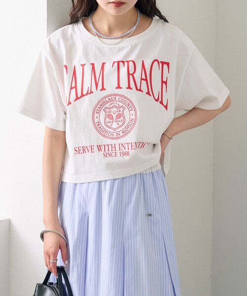 mystic（ミスティック） tシャツ 半袖 ショートロゴTシャツ レディース