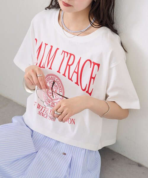 mystic（ミスティック） tシャツ 半袖 ショートロゴTシャツ レディース