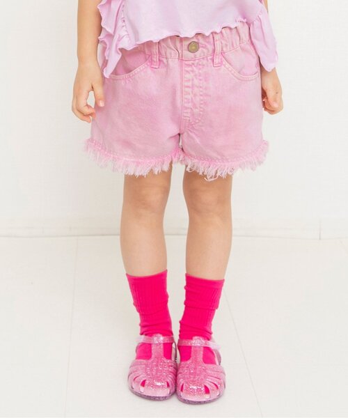 BREEZE（ブリーズ） パンツ フリンジショートパンツ キッズ 子供服
