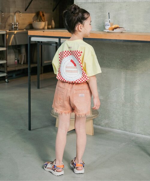 BREEZE（ブリーズ） パンツ フリンジショートパンツ キッズ 子供服