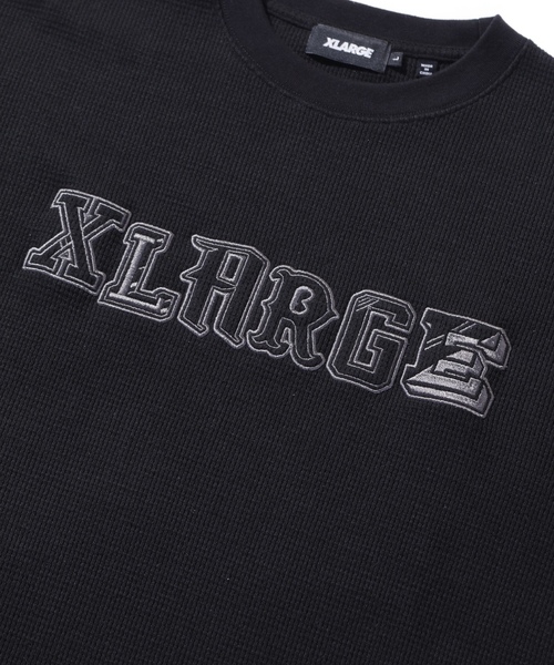 「XLARGE」 スウェットカットソー M ブラック メンズ_画像3