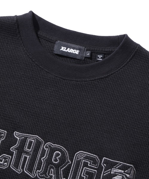 「XLARGE」 スウェットカットソー M ブラック メンズ_画像6