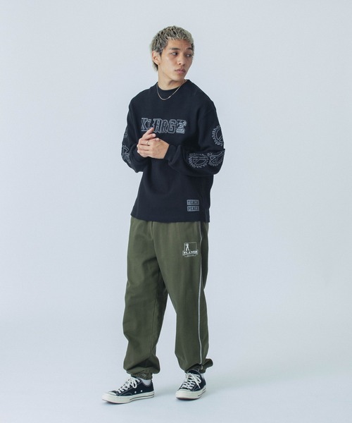 「XLARGE」 スウェットカットソー M ブラック メンズ_画像8