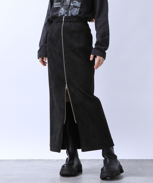 「JEANASIS」 スカート MEDIUM グレー レディース_画像9