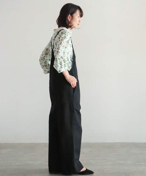 「NOMBRE IMPAIR」 7分袖シャツ FREE ライトグリーン レディース_画像5