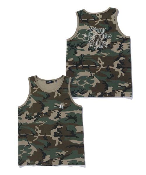 XLARGE（エクストラ ラージ） タンクトップ OLD ENGLISH WAFFLE TANK