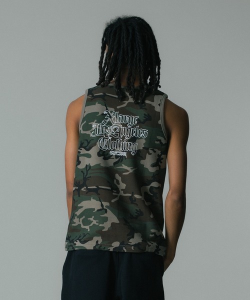 XLARGE（エクストラ ラージ） タンクトップ OLD ENGLISH WAFFLE TANK