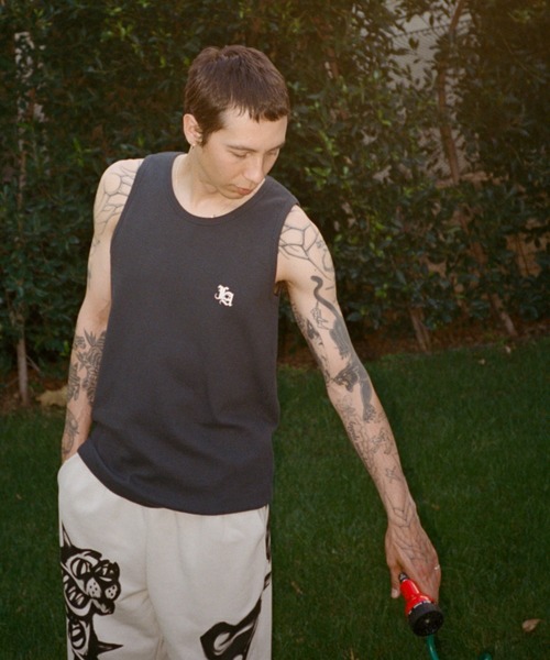 XLARGE（エクストラ ラージ） タンクトップ OLD ENGLISH WAFFLE TANK