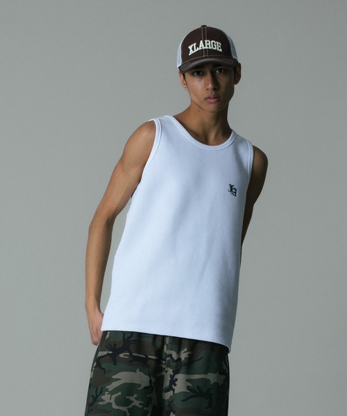 XLARGE（エクストラ ラージ） タンクトップ OLD ENGLISH WAFFLE TANK
