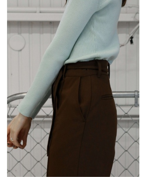 「Katrin TOKYO」 スラックス M ブラウン レディース_画像2