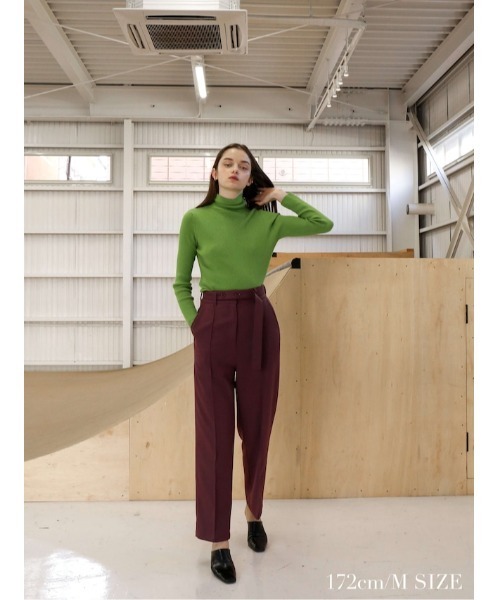 「Katrin TOKYO」 スラックス M ブラウン レディース_画像7