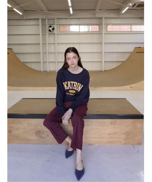 「Katrin TOKYO」 スラックス M ブラウン レディース_画像9