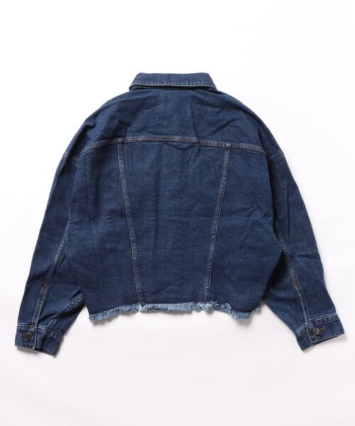 「CIMARRON」 デニムジャケット MEDIUM ブルー レディース_画像2