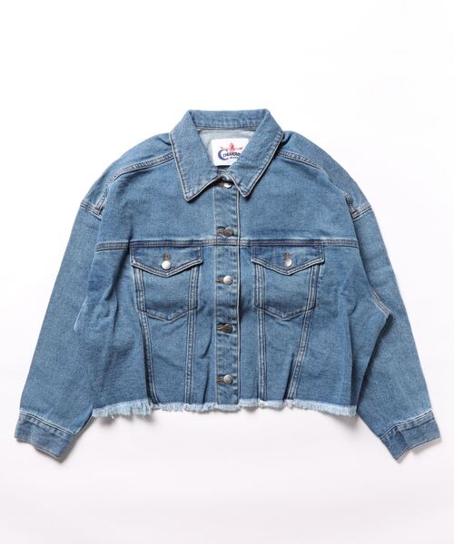 「CIMARRON」 デニムジャケット MEDIUM ブルー レディース_画像5