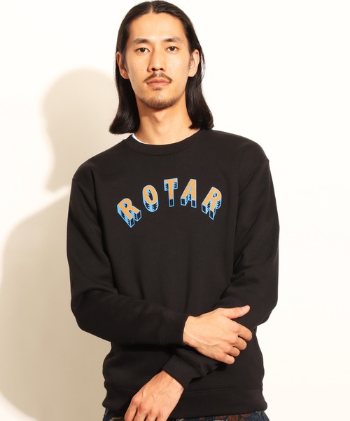 「ROTAR」 スウェットカットソー LARGE ヘザーグレー メンズ_画像5