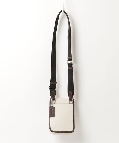 COACH（コーチ） ワンポイントショルダーバッグ - ホワイト メンズ