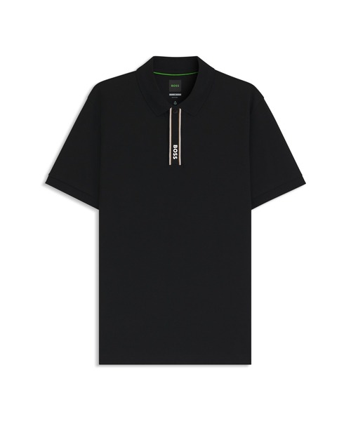 BOSS（HUGO BOSS） ポロシャツ Paddy ストライププラケット＆ロゴ