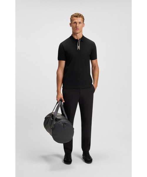 BOSS（HUGO BOSS） ポロシャツ Paddy ストライププラケット＆ロゴ