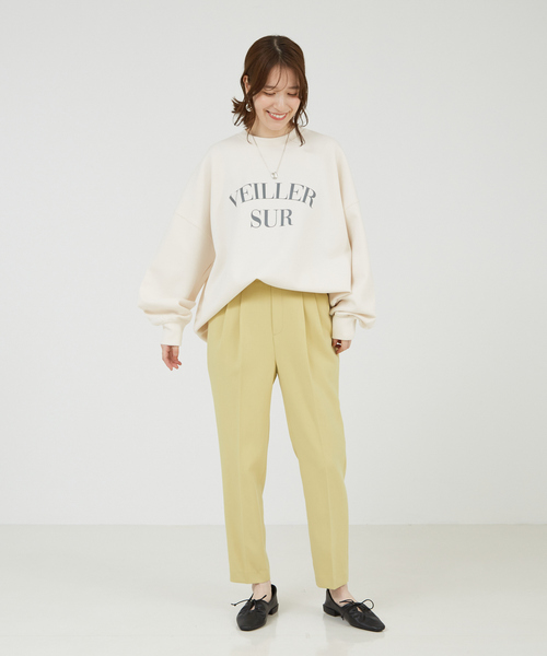 「abahouse mavie」 長袖カットソー フリー ピンク レディース_画像3