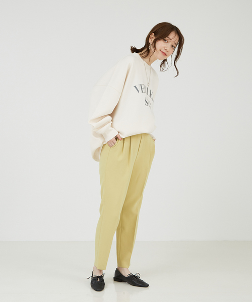 「abahouse mavie」 長袖カットソー フリー ピンク レディース_画像4