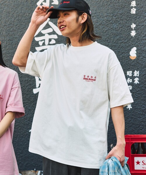 「FREAK'S STORE」 半袖Tシャツ SMALL グレー メンズ_画像8