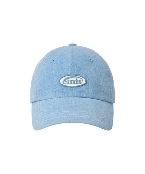 みーキャップ emis キャップ 帽子 レディース MINI RUBBER PATCH PIGMENT BALL CAP
