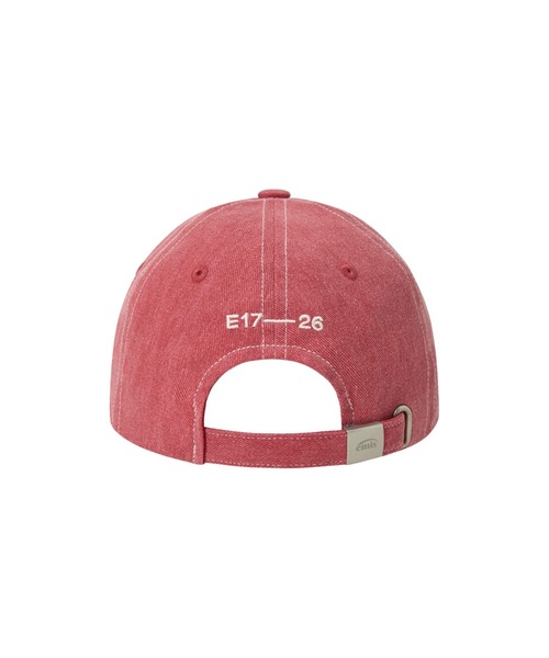emis キャップ 帽子 レディース MINI RUBBER PATCH PIGMENT BALL CAP
