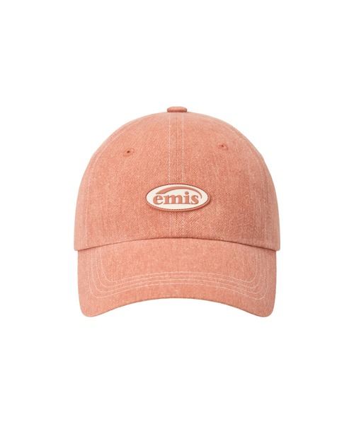 emis キャップ 帽子 レディース MINI RUBBER PATCH PIGMENT BALL CAP