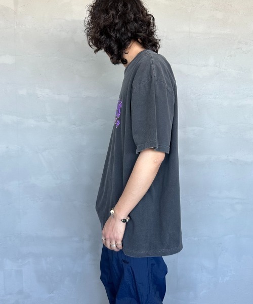 「GOOD ROCK SPEED」 半袖Tシャツ L チャコール レディース_画像7