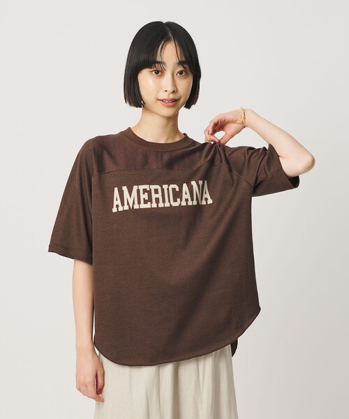 AMERICANA（アメリカーナ） tシャツ 「Americana」フットボール T