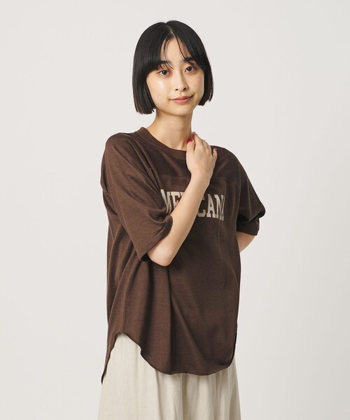 AMERICANA（アメリカーナ） tシャツ 半袖 「Americana」フットボール T